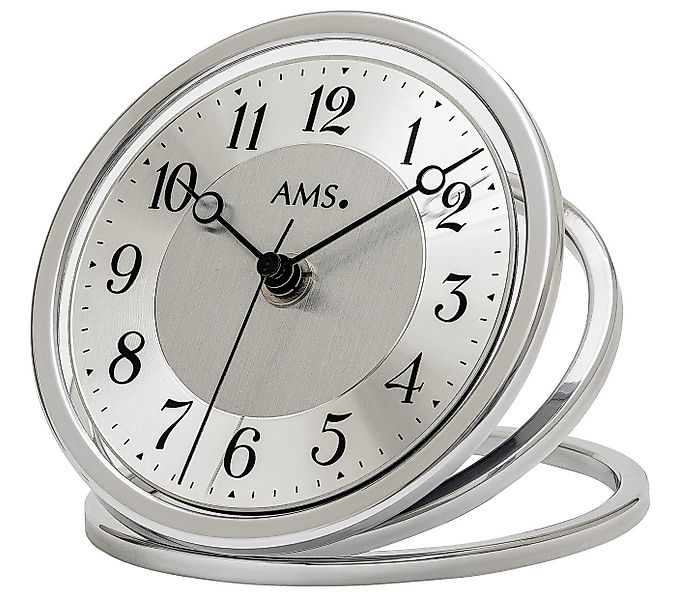 AMS Funktischuhr AMS 5178 silber 5279 goldfarbig Ohne Frontglas günstig online kaufen