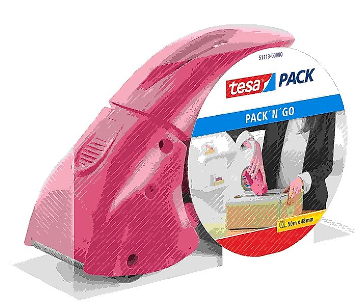 tesa Klebeband tesapack Abroller (Packung, 1-St) günstig online kaufen