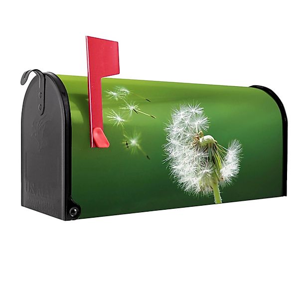 Banjado Amerikanischer Briefkasten Schwarz 48x22x16cm US Mailbox Letterbox günstig online kaufen