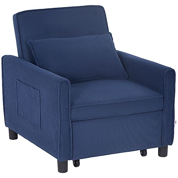 HOMCOM Sessel Schlafsessel (Liegestuhl, 1-St., Klappbett), günstig online kaufen