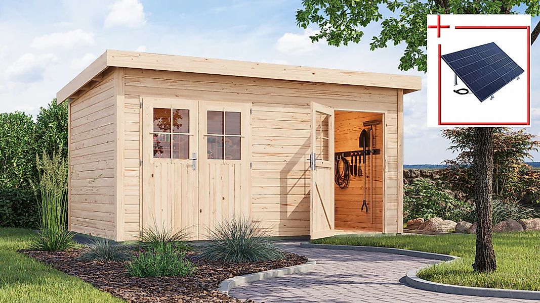 Karibu Gartenhaus "Tegel" günstig online kaufen