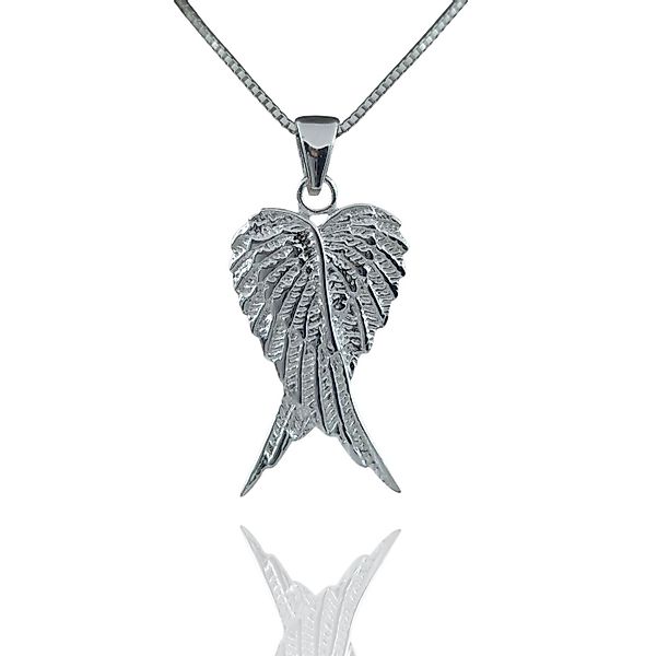 NAHLE Kette mit Anhänger Engel Flügel Glücksbringer Schutzengel Engelsflüge günstig online kaufen