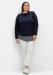 Sheego T-Shirt 2-in-1-Langarmshirt günstig online kaufen