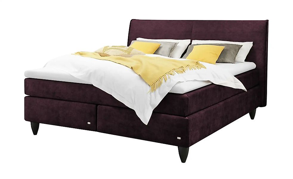 RUF Boxspringbett  Aurelia ¦ rot ¦ Maße (cm): B: 190 H: 114 Betten > Boxspr günstig online kaufen