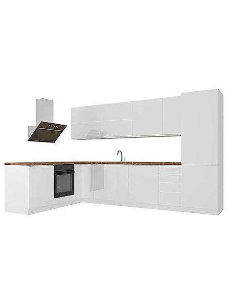 ROYAL24_MARKT Winkelküche K54-G330 R - Aspen günstig online kaufen