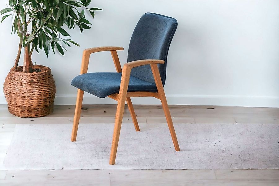 Home affaire Armlehnstuhl "Loreen Esszimmerstuhl, Polsterstuhl, Designstuhl günstig online kaufen