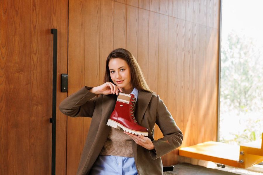 Remonte Elisabeth Hurley-Collection Winterboots, Schnürboots, Schnürstiefel günstig online kaufen