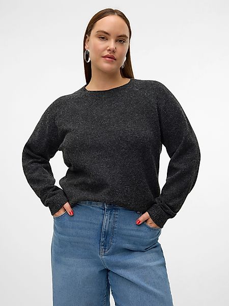 Vero Moda Curve Rundhalspullover VMCDOFFY LS günstig online kaufen