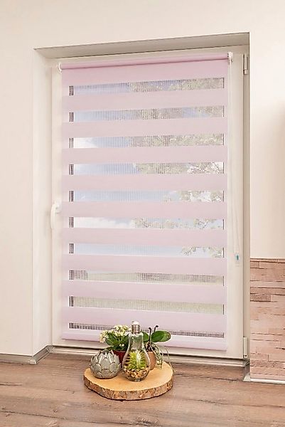 Doppelrollo Maringa Klemmfix, K-HOME, Lichtschutz, ohne Bohren, Klemmfix, i günstig online kaufen