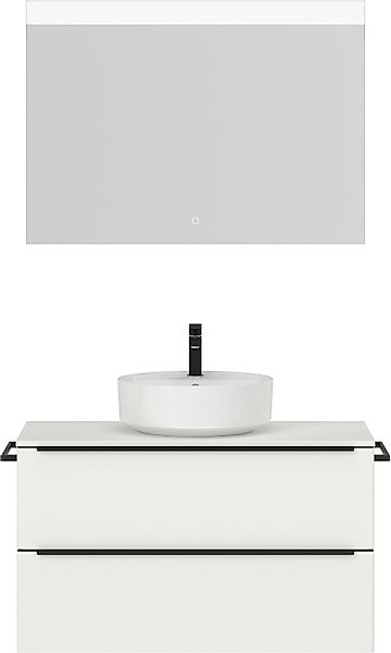 nobilia Badmöbel-Set "Alvene" vormontiert, mit Soft-Close, 2 Stk. tlg. günstig online kaufen