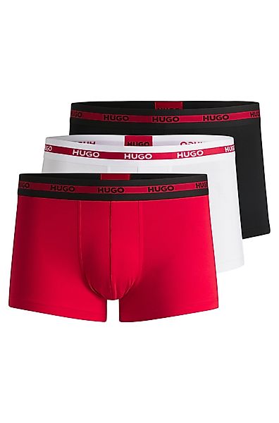 HUGO Underwear Trunk "TRIPLET" Packung, Im Dreierpack, 3 Stk. mit Logoschri günstig online kaufen