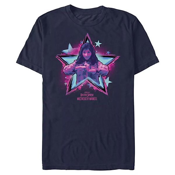 Marvel - Doctor Strange - America Chavez Pink and Blue - Männer T-Shirt günstig online kaufen