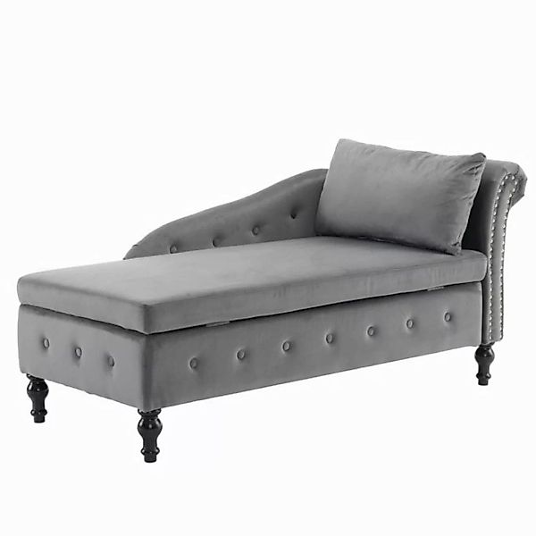 REDOM Chaiselongue Chaiselongue-Couch mit Kissen, Relaxsessel, Relaxstuhl 1 günstig online kaufen