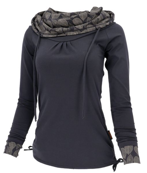 Guru-Shop Longsleeve Longshirt aus Bio-Baumwolle, Boho günstig online kaufen
