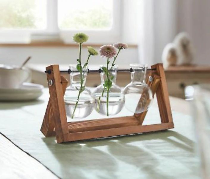 HOME Living Deko Trio Vasen braun günstig online kaufen