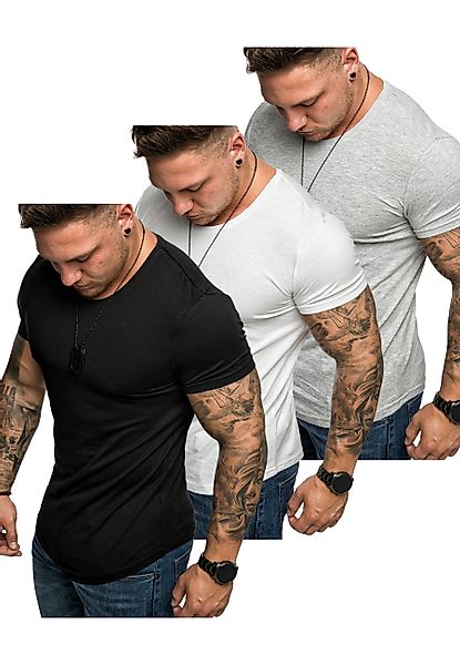 Amaci&Sons T-Shirt 3. TACOMA 3er-Pack T-Shirts günstig online kaufen