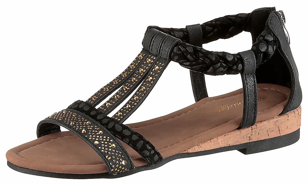 Aniston SHOES Riemchensandale Sommerschuh, Sandalette - NEUE KOLLEKTION günstig online kaufen