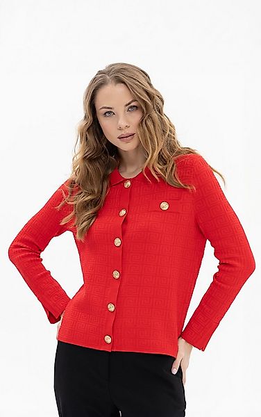 Passioni Cardigan mit Strukturmuster günstig online kaufen