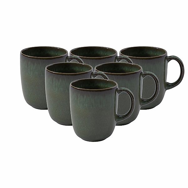 like. by Villeroy & Boch Becher "Becher mit Henkel Lave 400 ml 6er Set" günstig online kaufen