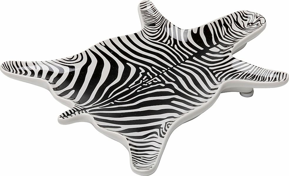 Kare Design Dekoschale "Deko Schale Zebra 21x15cm" günstig online kaufen