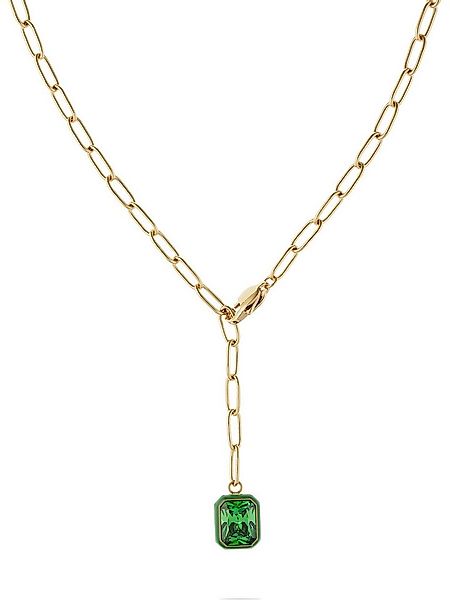 Esprit Edelstahlkette ESPRIT Damen-Kette Edelstahl, Farbstein 1 Zirkon günstig online kaufen