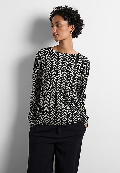 STREET ONE Langarmshirt Rundhalsausschnitt günstig online kaufen