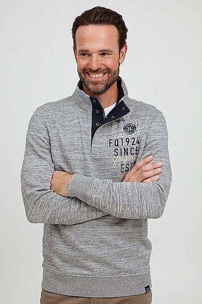 FQ1924 Troyer FQGudmund Modischer Strickpullover mit Print günstig online kaufen