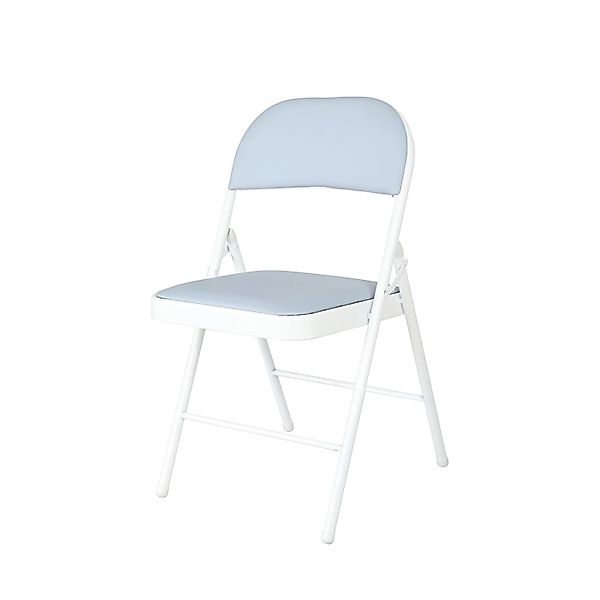 HTI-Living Klappstuhl Klappstuhl Wedigo Kunstleder Grau-Weiß günstig online kaufen