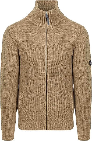 Petrol Strickjacke Maywood Braun - Größe M günstig online kaufen