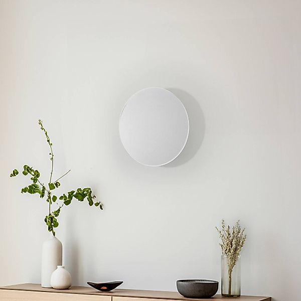 Wandleuchte Lunia New, weiß, Ø 30 cm günstig online kaufen