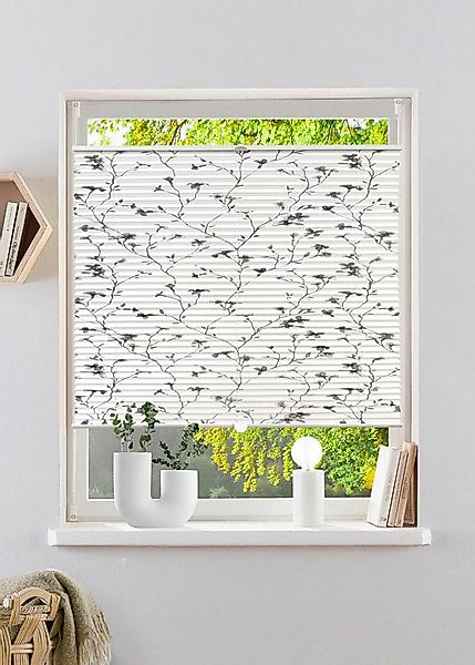 my home Plissee MINNA, Lichtschutz, ohne Bohren, verspannt, Klemmfix, im Fi günstig online kaufen