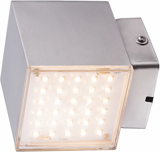 HEITRONIC LED Wandleuchte »Kubus 2«, Leuchtmittel LED-Modul   LED fest inte günstig online kaufen