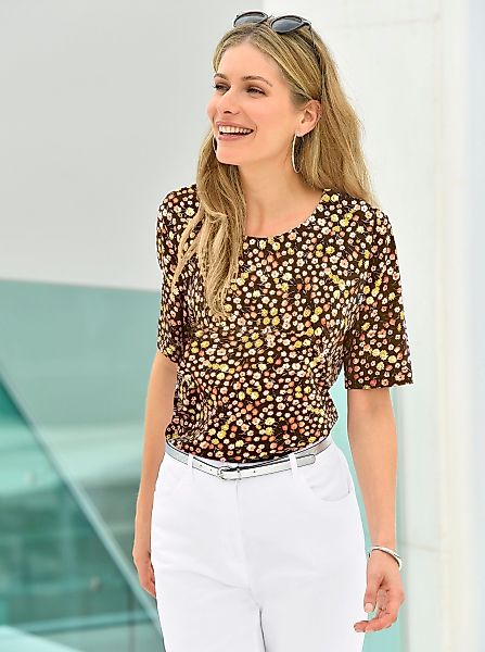 Classic Basics Print-Shirt "Shirt" 1 Stk. tlg. günstig online kaufen
