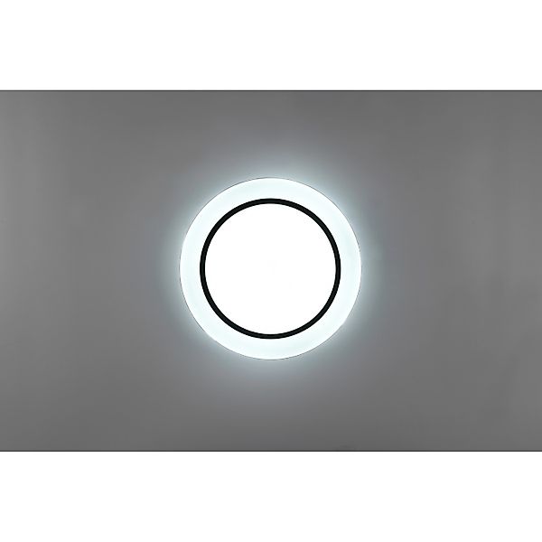 Reality LED-Deckenleuchte Atria Schwarz matt günstig online kaufen
