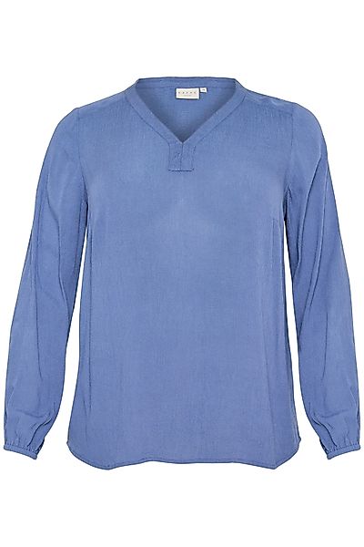 KAFFE Curve Langarmbluse Langarm-Bluse KCannia Große günstig online kaufen