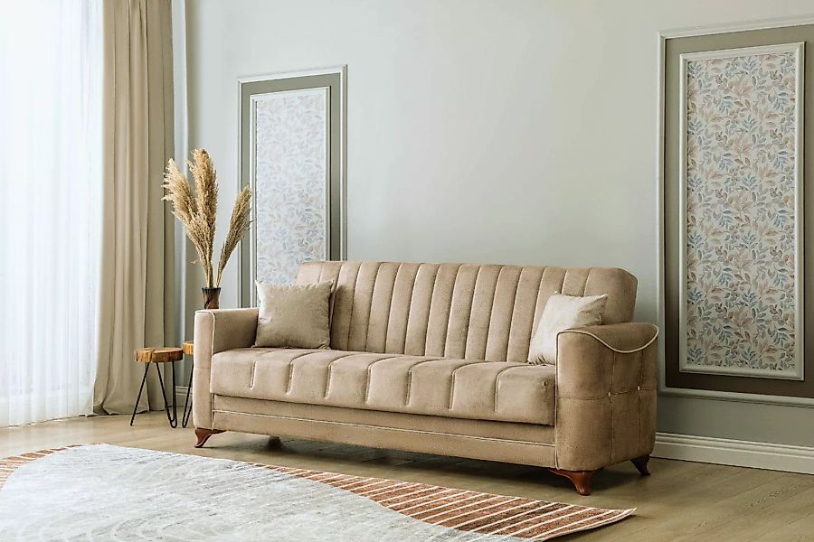 gowoll 3-Sitzer Sofa mit Schlaffunktion und günstig online kaufen