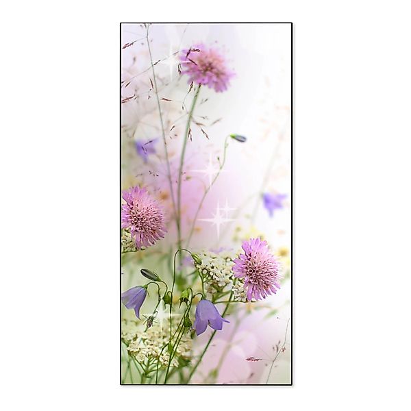 Banjado Magnettafel 37x78cm Magnetwand  Schwarz Aus Metall Magnetpinnwand P günstig online kaufen