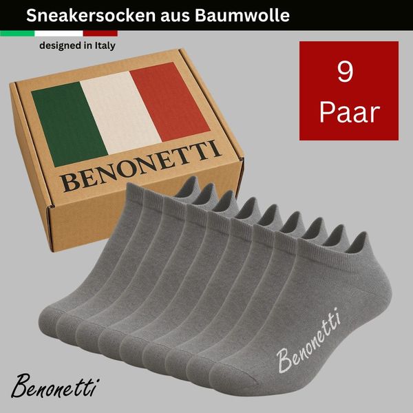 Benonetti Sneakersocken Kurzsocken - kurze Socken günstig online kaufen