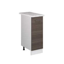 Vicco Apothekerschrank R-Line, Grau/Weiß, 30 cm, günstig online kaufen