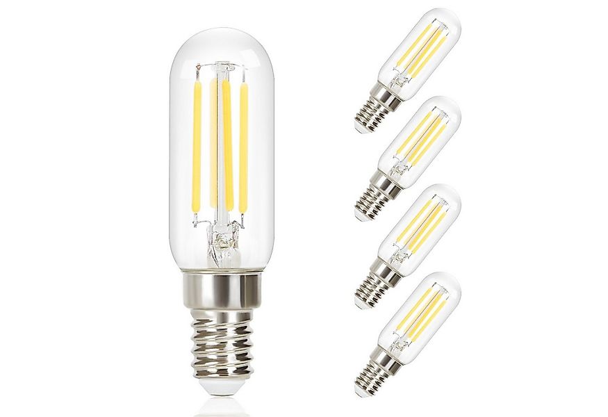 Nettlife LED-Leuchtmittel E14 4W Vintage Birnen Kaltweiß LED Glühbirnen T25 günstig online kaufen