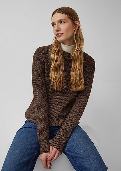 s.Oliver Longpullover Strickpullover Strickpullover aus Wollmix günstig online kaufen