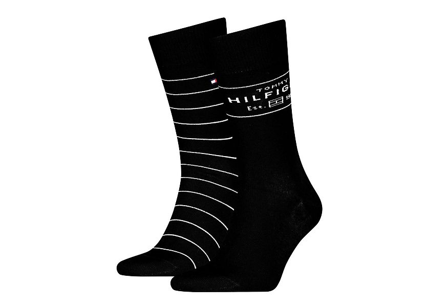 Tommy Hilfiger Socken TH MEN SOCK 2P HILFIGER (2er Pack) günstig online kaufen