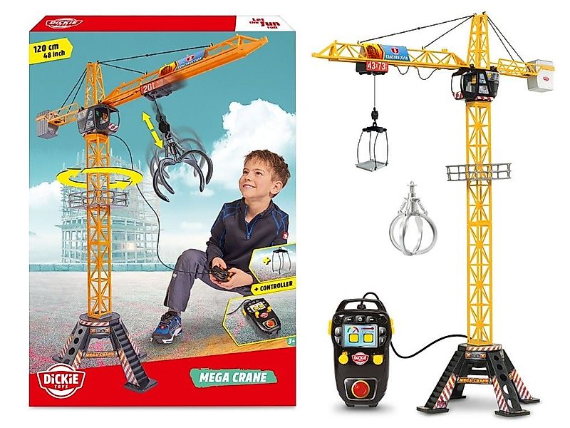 Dickie Toys Spielzeug-Kran Construction Mega Crane 203462412 günstig online kaufen