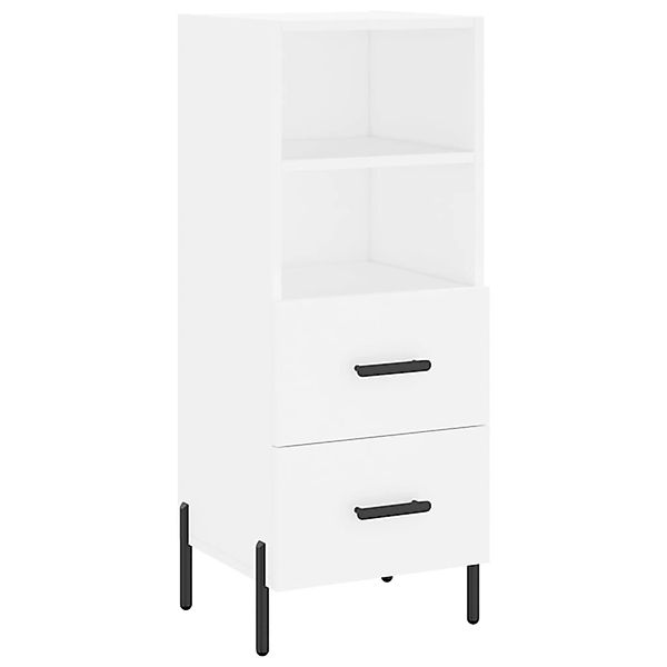 vidaXL Sideboard Weiß 34,5x34x90 cm Holzwerkstoff 828676 günstig online kaufen