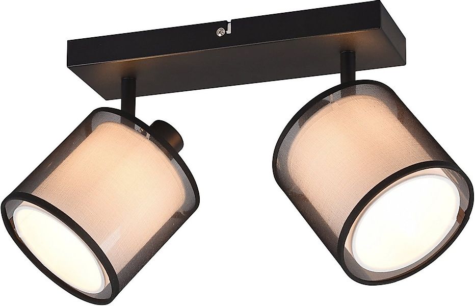 OTTO home Deckenstrahler Lutta, Leuchtmittel wechselbar, Spot 2-flammig mit günstig online kaufen
