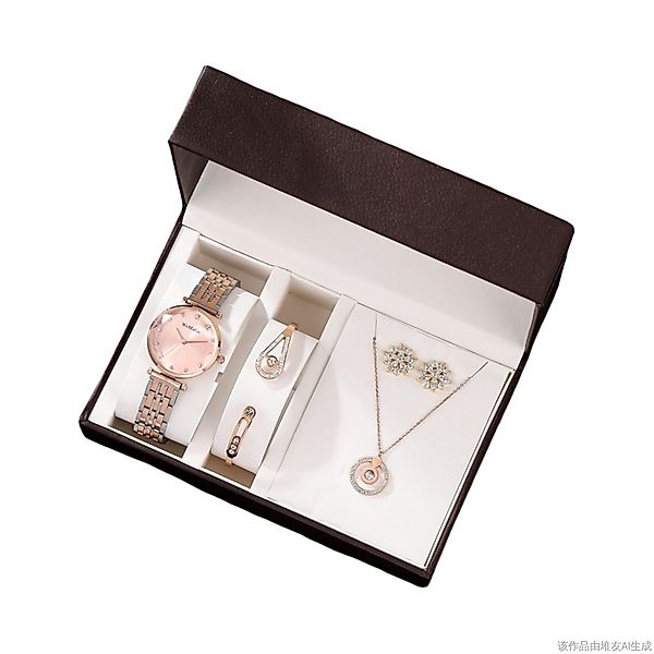ibettertec Quarzuhr Premium Damen Schmuckset mit günstig online kaufen