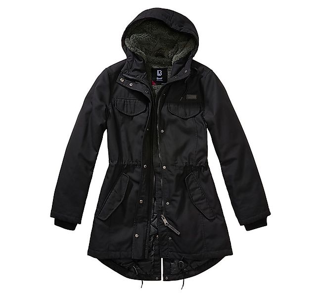 Brandit Parka Damen Winter Jacke Parka Mantel Outdoor Jacke warm Teddyfell günstig online kaufen