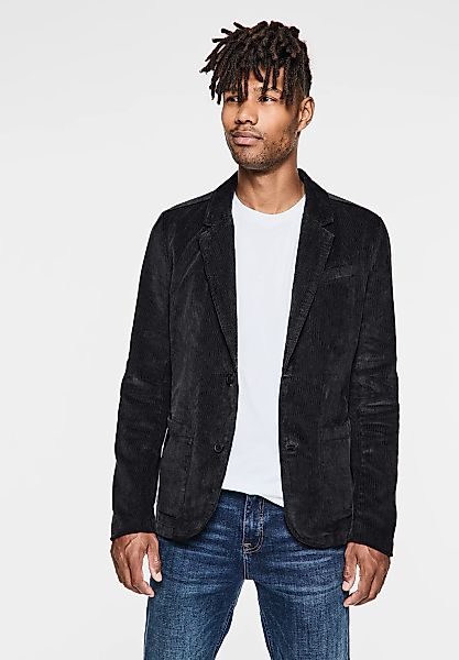 STREET ONE MEN Cordjacke ohne Kapuze mit Reverskragen günstig online kaufen