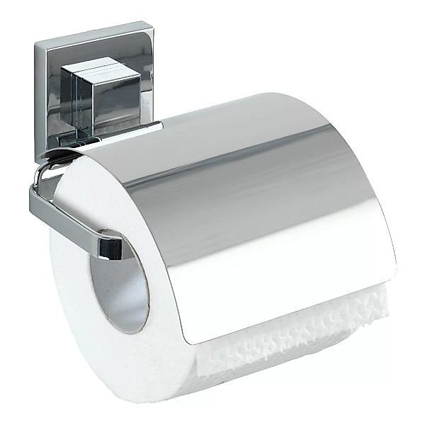 WENKO VacuumLoc® WC-Set Quadro 2-teilig Edelstahl, WC-Garnitur und Toilette günstig online kaufen