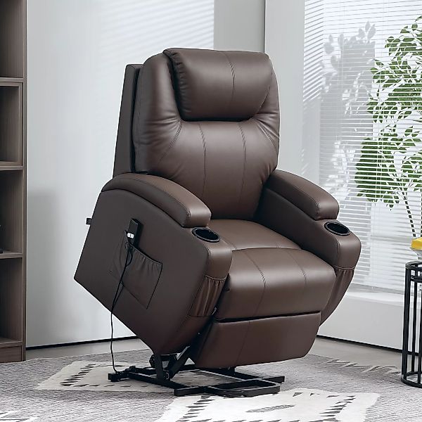 HOMCOM Relaxsessel Sessel mit Aufstehhilfe, Aufstehsessel günstig online kaufen